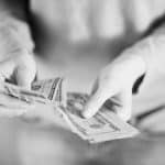 holding cash