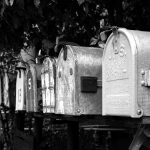 mailboxes in a row