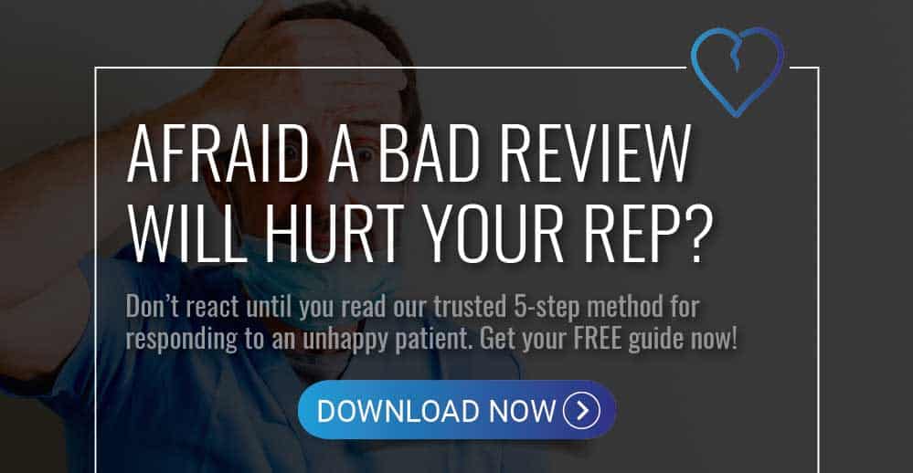 dental review guide for bad reviews