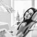 A patient in the chair