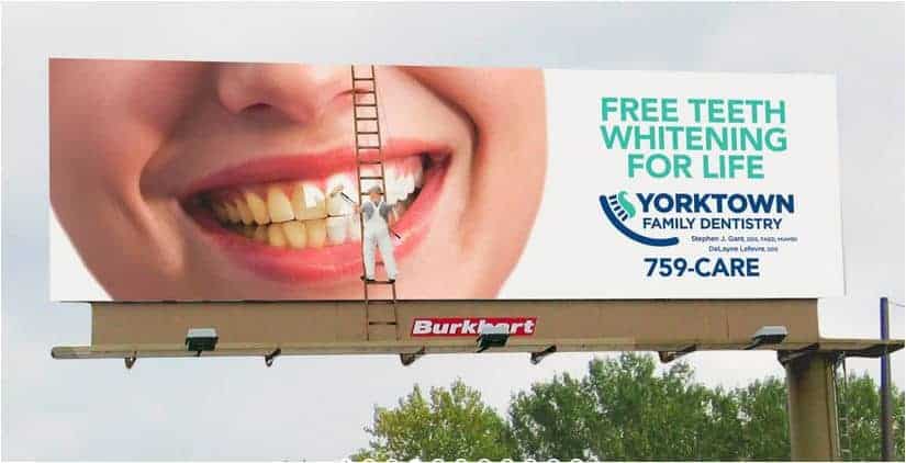 Yorktown billboard