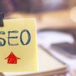 Dental SEO on post it note - Golden Proportions Marketing