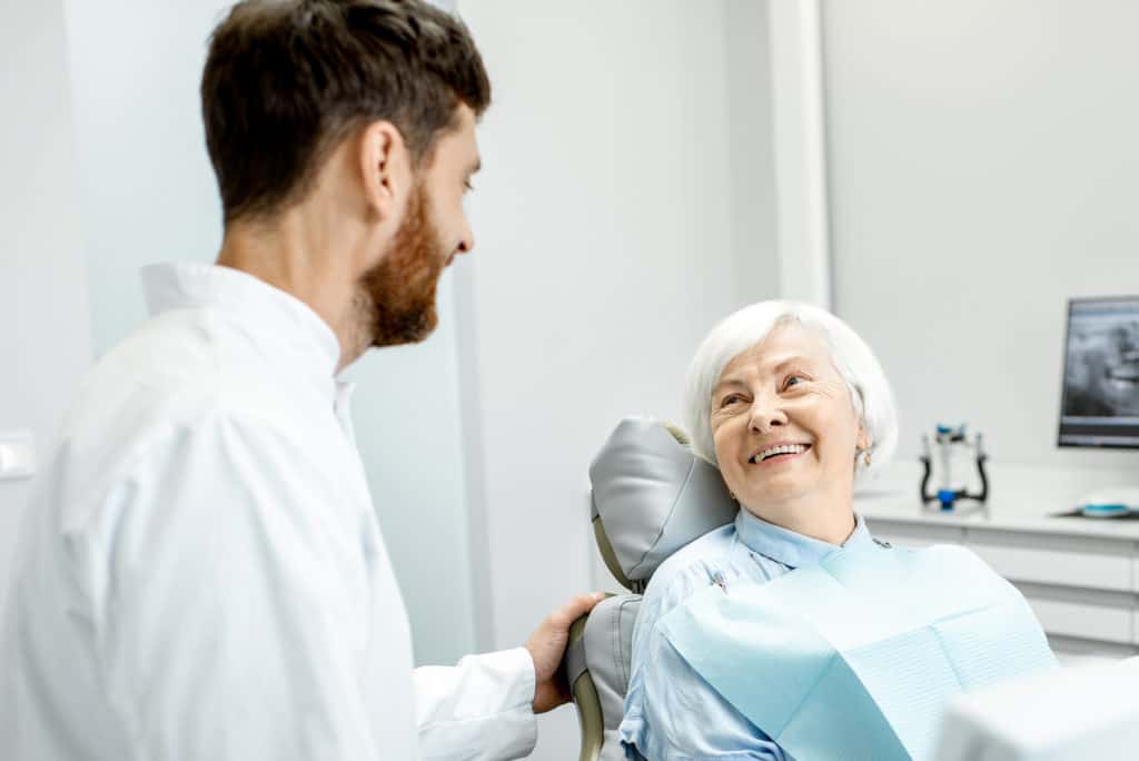 happy dental patient