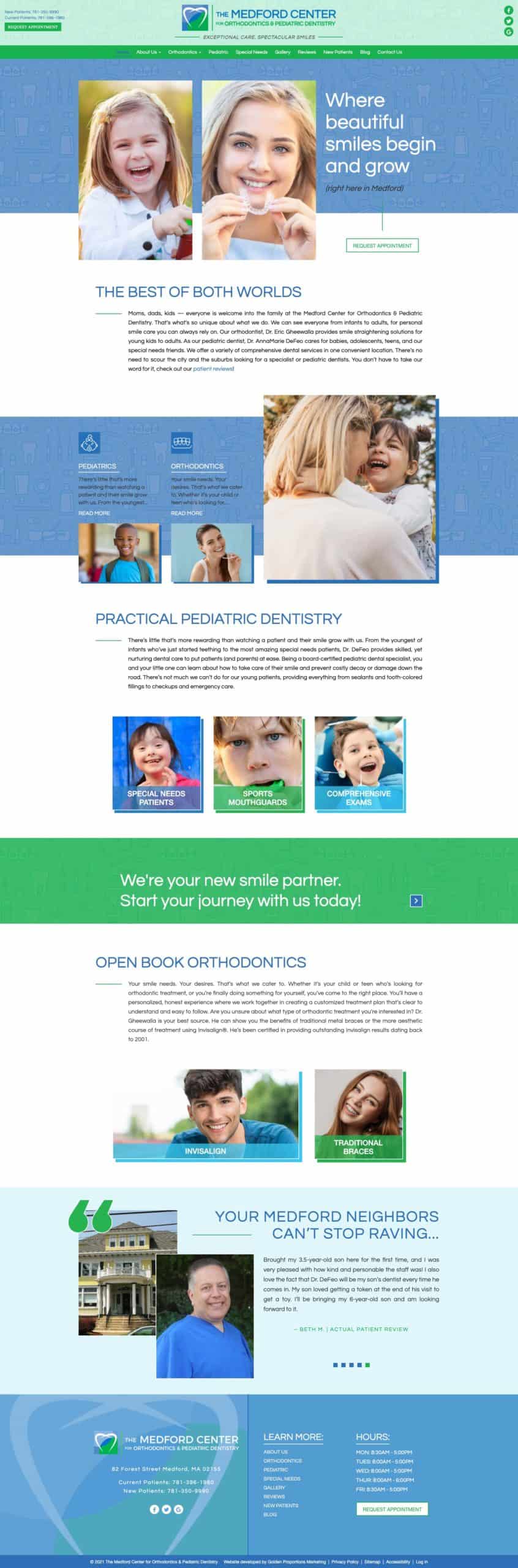 The Medford Center for Orthodontics & Pediatric Dentistry