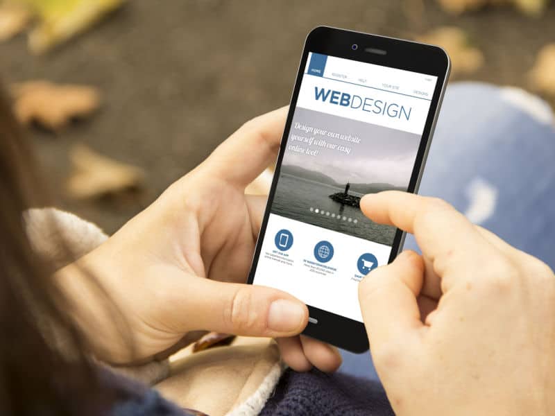 mobile dental website